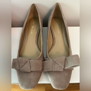 Enzo Angiolini Bayla Women's Suede Beige Shoes